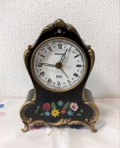 【ジャンク】西ドイツ製 オルゴール付き 目覚まし時計 STAIGER