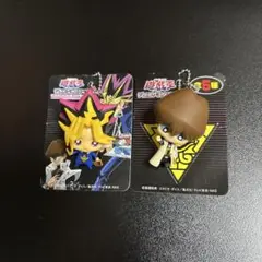 遊戯王　デフォルメボールチェーン　遊戯＆海馬