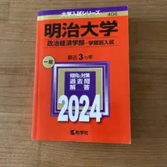 明治大学(政治経済学部―学部別入試) 2024