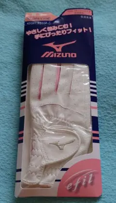 ミズノ ゴルフ手袋 Mizuno efil グローブ 19cm　M 両手