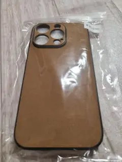 新品❗️iPhone15ProMAX カバー 高級感 大人 ブラウン