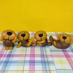 デコレ　ヒゲラッコ4人組　送料無料　3個割5%OFF