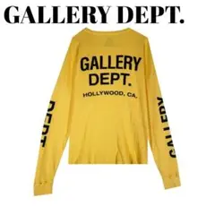 極美品✨希少✨ギャラリーデプト サーマルロングT イエロー ロゴ