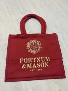 FORTNUM & MASON エコバッグ レッド
