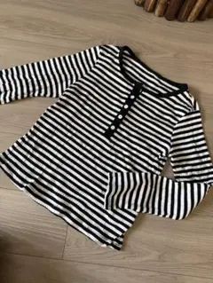 新品 ボーダートップス