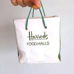 Harrods ショッピングバッグ型 陶器小物入れ