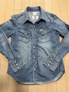 Wrangler ナノユニバース　デニム長袖シャツ