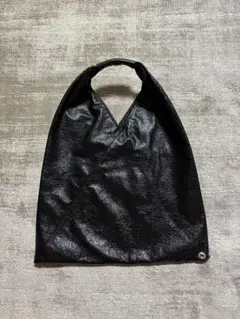 MM6メゾンマルジェラトートバッグ メッシュブラック MM6 Maison Margiela メッシュトートバッグ ブラック