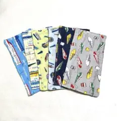 4重ガーゼミニハーフハンカチ6枚セット (L)