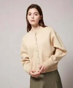 ROPE ロペ　パールボタンカーディガン