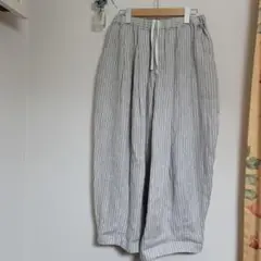 ブルーウィロー　麻パンツ