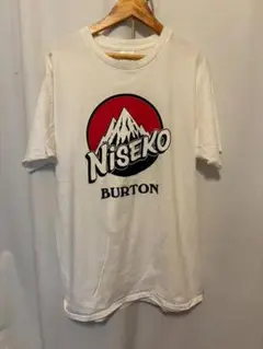 NISEKO × Burton スノーボード Tシャツ XL　ホワイト