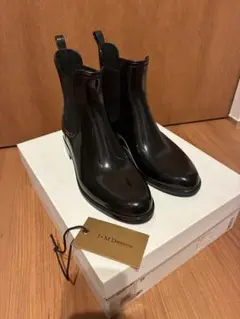ドゥロワー 購入 J&M DAVIDSON サイドゴア　レインブーツ　36