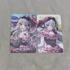 にじさんじ ジューンブライド フォト風カード 石神のぞみ