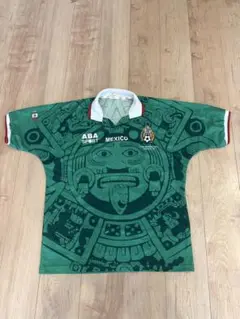 メキシコ代表（H）98フランスW杯仕様 エルナンデス メキシコ代表 1998 フランスW杯モデル（ABA）1stユニフォーム
