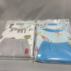 ユニクロ　キッズパジャマ　レオレオニ　いないいないばあ　90