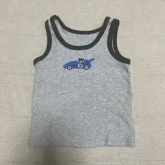 ミキハウス　ホットビスケッツ　80cm タンクトップ　肌着　夏服　ビーくん