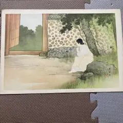 池上秀畝　「燕ニ菖蒲」　真筆　保証 池上秀畝 「燕ニ菖蒲」 真筆 保証 - メルカリ