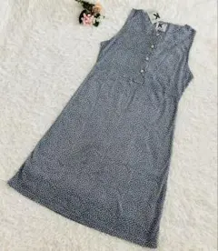 【新品タグ付き】K's Club ハート柄ノースリーブワンピ M-L