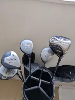中古☆MIZUNO ゴルフクラブ5本セット 3,4,5,7,10番 Notus等