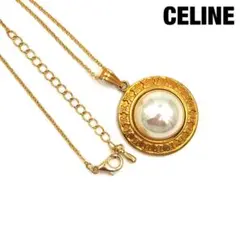 ✨極美品✨ CELINE ネックレス トリオンフ パール 刻印 44cm