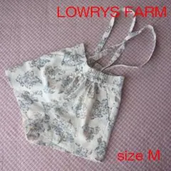 LOWRYS FARM キュロットサロペット