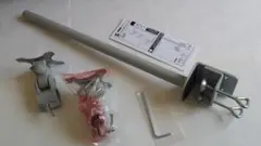 サンワサプライ モニターアーム　縦型２画面（２セット）