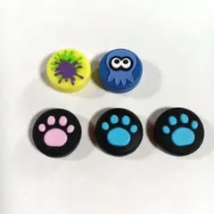 ゲームコントローラー用スティックキャップ5個セット