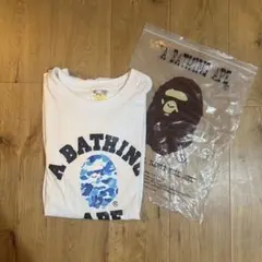 APE Tシャツ 青