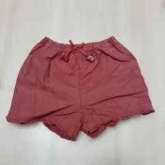 familiar 赤 ハーフパンツ 110サイズ