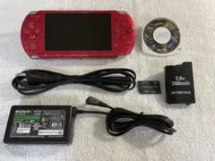 ☆動作品☆ PSP-3000 ラディアントレッド