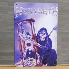 MEGADETH メガデス ブリキ看板 OK2161