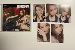 TWICE ENEMY サナ盤　トレカコンプセット（シリアルなし）