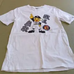 阪神タイガース　Tシャツ　白　Мサイズ　トラッキー　Hanshin Tigers