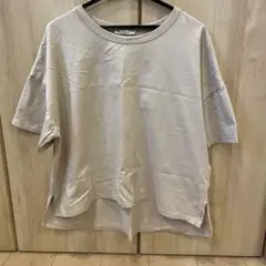 最終価格　ZARA ベージュ 半袖Tシャツ L