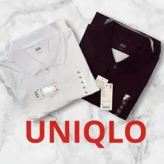 【新品】UNIQLO ユニクロ　ドライカノコ　ポロシャツ2枚セット　XLサイズ