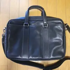 鑑定済みコーチ ビジネスバッグ ブリーフケース　F70021 ブラック