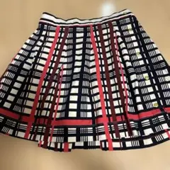 PETIT BATEAU チェック柄スカート 152cm