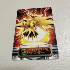 ポケモンずかんカード サンダー　アドバンスジェネレーション