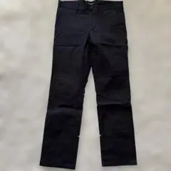 美品！クレストブリッジ　/73/コットン/チャコールグレー/チェックパンツ