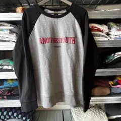 ANOTHERYOUTH ラグランスリーブトレーナー