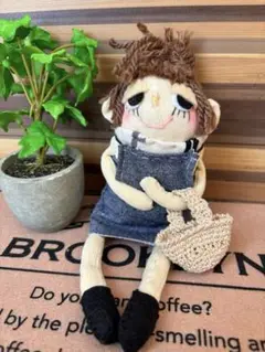 ソックガール★128 ハンドメイド ソックモンキー