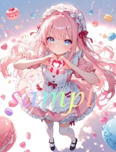 c309 美少女 かわいい イラスト 下着 コスプレ セクシー A4ポスター
