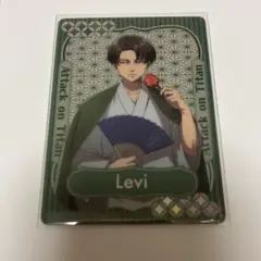 進撃の巨人　リヴァイ　縁日　箔押しカード　特典カード