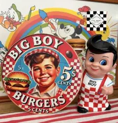 ラスト１点　ブリキ看板　ビッグボーイ⑩ BIGBOY アルミ看板　アメリカン雑貨