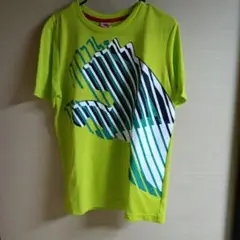 Puma 蛍光グリーン Tシャツ M　no29