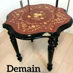 Demain ドマン サイドテーブル イタリア製 木製 花柄