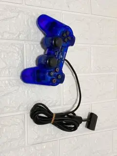☆PS2純正コントローラー DUALSHOCK 2(クリアブルー)☆