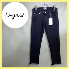 ◆タグ付き未使用◆Ungrid アングリッド スキニー カットオフ ブラック