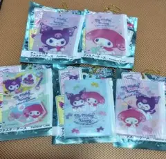 サンリオ チェーン付ファスナーケース マイメロディ クロミ セミコンプ セット